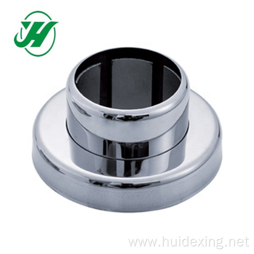 Stainless steel railing balustrade floor flanges